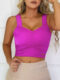 Blusa estilo Crop Top Plow