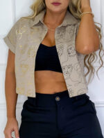 Blusa Estampada + Top Básico