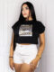 Camiseta Silueta Corta Ready For Succes