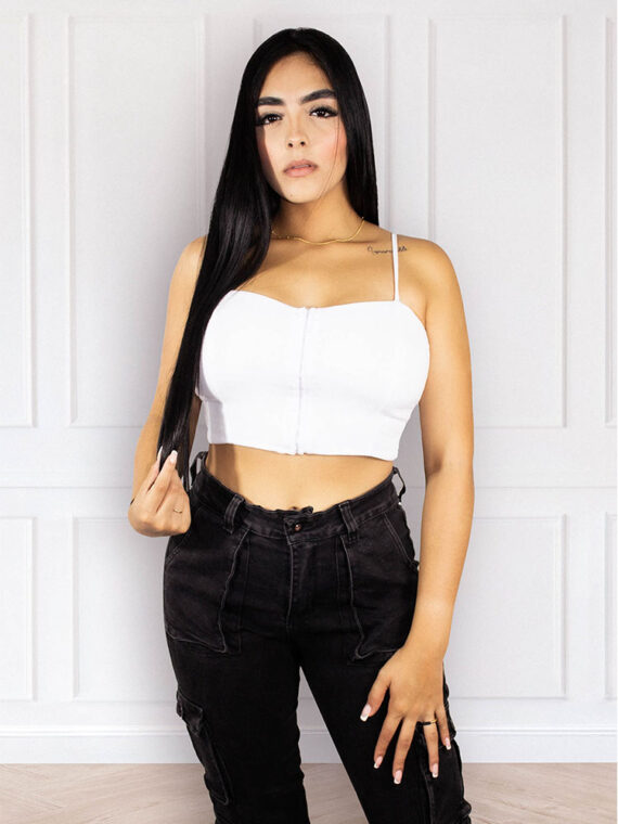 Blusa Estilo Bustier